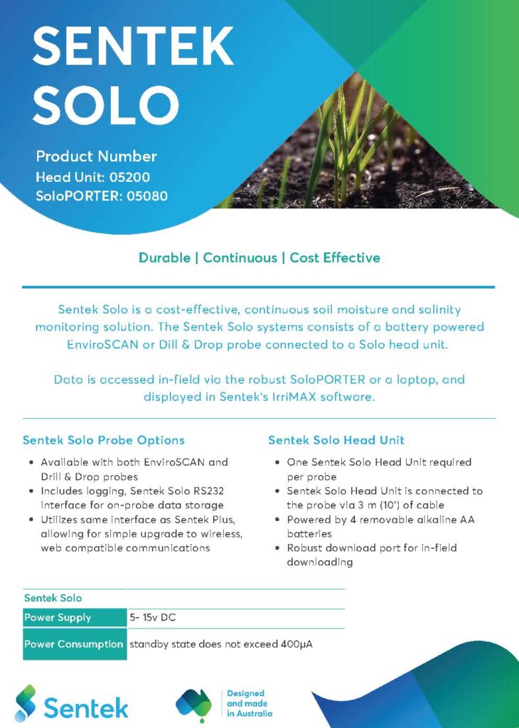 Sentek Pdf Logo SOLO BTS Brochure - Sentek Technologies